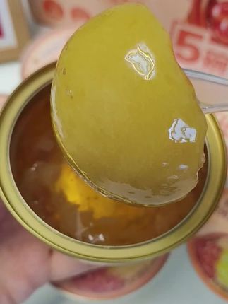 林家铺子的桃胶炖黄桃罐头太赞了!好配方好味道,真材实料,礼品盒上档次#黄桃罐头 #罐头 #林家铺子罐头 #水果罐头