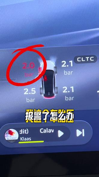 胎压报警以后这样做,不要怕不要慌#深蓝L07 #深蓝汽车