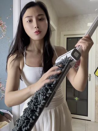 #好物推荐🔥 免水洗拖把#懒人拖把 #居家好物 加厚雪尼尔长绒拖把