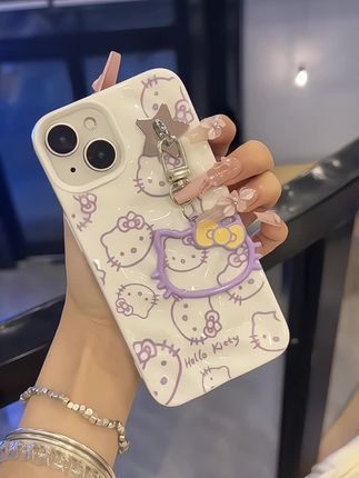 ✨谁能拒绝这么可爱的Hello Kitty手机壳啊!满屏的Kitty图案,还有精致的挂饰,把可爱值拉满,手机套上它,感觉每天拿手机都变得超治愈~#种草 #好物推荐🔥 #手机壳 #闺蜜同款 #强烈推荐