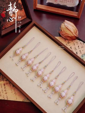 国风小葫芦挂饰 #古风饰品 #手机挂饰葫芦