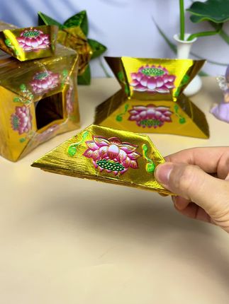 12×15 16×19莲花半成品#手工折纸教程#超便宜超划算#简单易学#一学就会系列 #手工diy