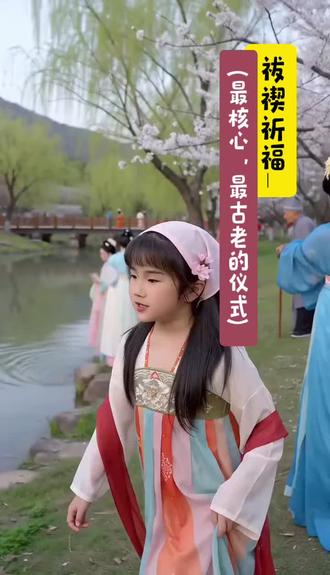 今天是农历#三月三。#上巳节, 这个被遗忘的节日,曾经是人们踏青迎春,祈福消灾的盛大节日。王羲之的#兰亭集序 杜甫的#丽人行 都出自这个节日。来一起了解一下我们的#汉服出游