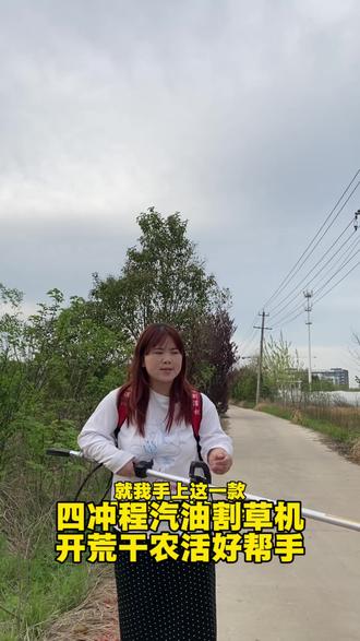 新款威锋者四冲程割草机,合资150发动机动力大马力足,解决家里百分之90的农活,可割草,打灌木,除草开荒包括修剪绿化等!#割草机 #威锋者 #新农人计划 #三农