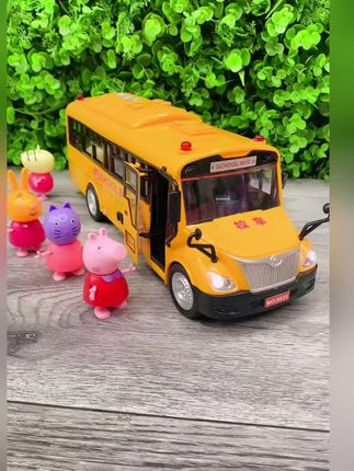 属于宝贝自己的校车 按顺序上下车哦#玩具推荐 #小孩子的快乐总是那么简单 #益智玩具#萌娃 #宝宝玩具