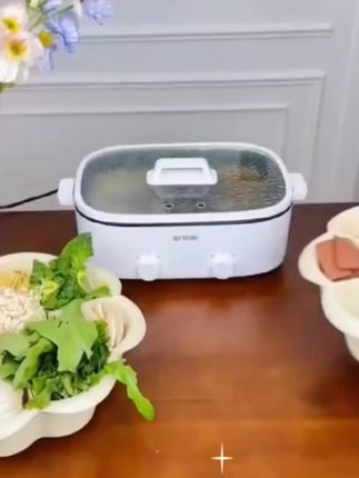 #厨房好物 #火锅备菜盘 #旋转火锅拼盘 #备菜盘