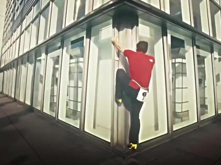 #美攀岩大神徒手攀登台北101 传奇攀岩大师徒手挑战台北101大楼 #热门 #极限挑战#alexhonnold