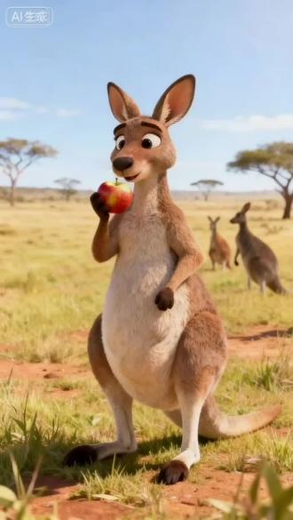 袋鼠妈妈有个袋袋 #儿歌 #儿歌动画 #欢快的节奏 袋袋里边住着乖乖