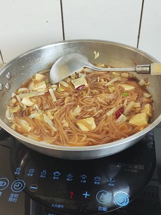 白菜炖豆腐,#美食分享