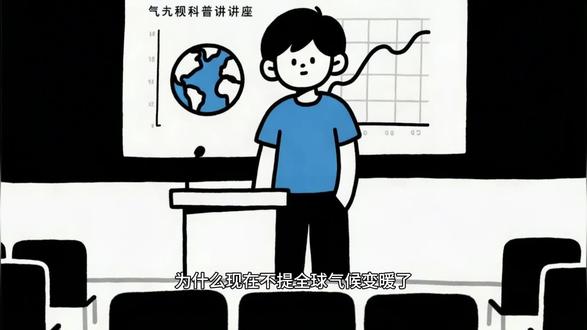 为什么现在专家都不提气候变暖了? #学生问题解答 #科普 #科学#深夜