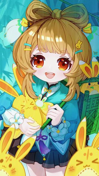 可爱的瑶瑶使我画笔旋转#原神 #瑶瑶 #海灯节 #绘画 #绘画过程