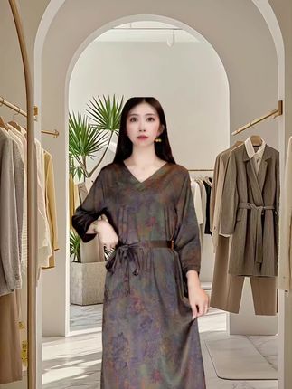#品质女装 #中长款百搭连衣裙#高端大气 #优雅气质 #穿出高级感