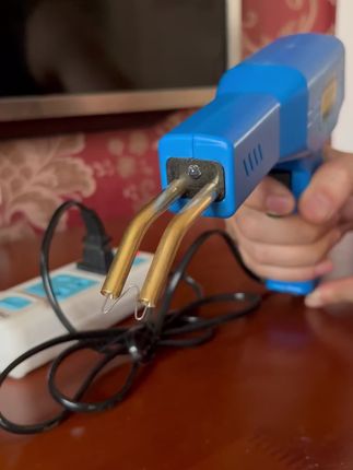 保险杠修复机塑料补裂痕修补热熔焊钉汽车修复机焊接神器工具#保险杠修补 #塑料修复#热熔器 #热熔机