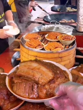 小天爸爸新鲜现炸广西扣肉 梅菜扣肉 懒人必备方便菜 顺丰包邮#新鲜#方便#懒人#好吃#推荐