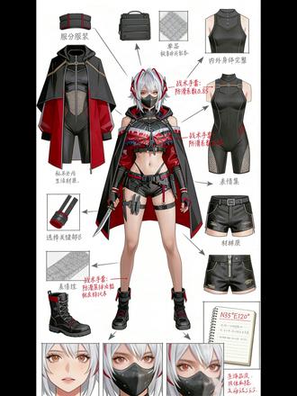 三角洲行动角色拆解豆包ai指令教程来了~#三角洲行动 #ai分解图 #豆包ai #豆包P图已经nextlevel了