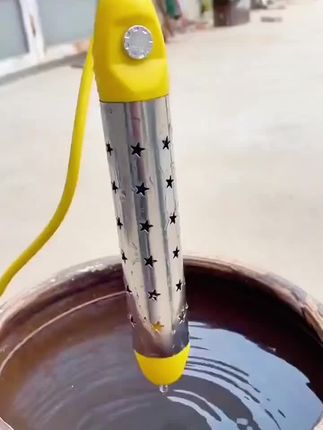 烧水棒热水棒安全自动断电加热洗澡泡澡桶大功率热水神器热得快 #加热棒 #烧水棒 自动断电热水棒