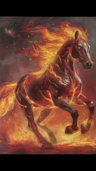 祝大家马到成功,马上发财🤑顺便给这马取个什么名字呢?#抖音年味艺术图鉴 #2026绘画开年挑战 #马 #用年俗画的方式打开马年 #画画 @DOU+小助手