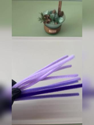 教程 | 怎么会有这么可爱的葡萄🍇挂件 #扭扭棒 #diy #手工 #教程 #挂件