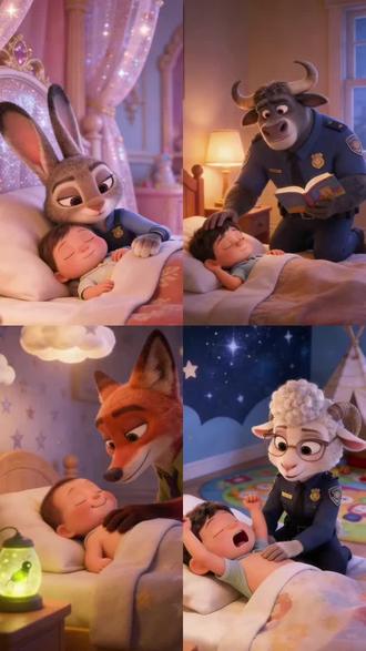 你想让谁抱着你睡觉呢?#疯狂动物城2 #疯狂动物城2观影人次破亿 #疯狂动物城朱迪 #疯狂动物城尼克