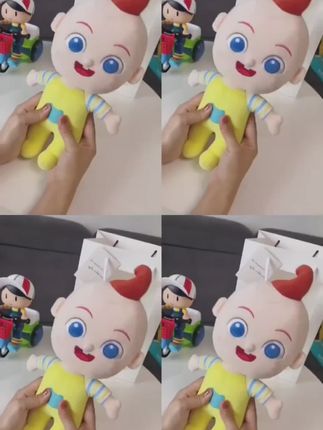 谁能拒绝这么可爱的宝贝JOJO!抱着超治愈,心都要被萌化啦~#毛绒玩具 #玩偶#也太可爱了吧 #礼物#抱枕