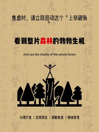 总观效应:焦虑时,请立刻启动这个“上帝视角” | 心理学自救法
标签: #心理疗愈 #总观效应 #缓解焦虑 #心理学 #心理学效应