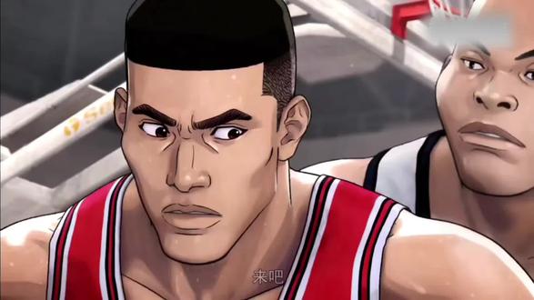 炎之男!三井的爆发#三井寿#灌篮高手