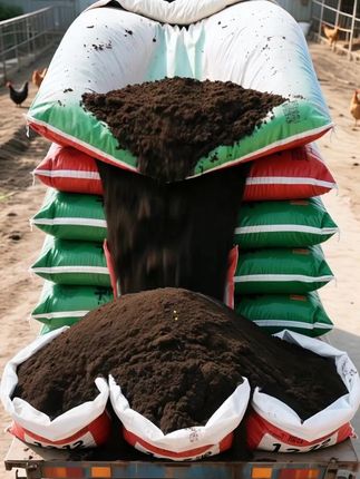 粪有机肥:养地沃土,种出天然好滋味 源自生态养殖基地,鸡粪经科学腐熟工艺,高温杀灭虫卵病菌,无臭无害更安全。 它不仅是肥力宝库,更是土壤的“营养师”--丰富的氮磷钾与有机质,能松土透气、改良板结,让作物根系深扎沃土。用它浇菜,叶片翠绿肥厚;用它养花,花朵硕大艳丽;用它种果,甜度风味翻倍。 全程零化学添加,种出来的瓜果蔬菜自带小时候的清甜味,是家庭种植、果园农场的生态之选。肥力持久不烧苗,养地又增产,吃着更放心。#农业种植#三农 #有机种植 #施肥 #鸡粪有机肥