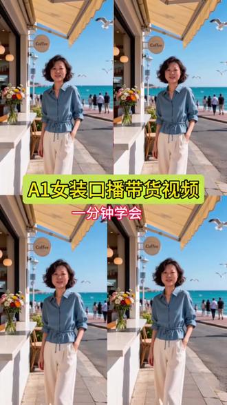 A1女装口播带货视频来啦#A1视频#豆包#视频剪辑