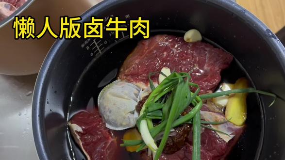 好久没拍做菜的记录啦!今天来一个吧!#健康美食自己做 #卤牛肉
