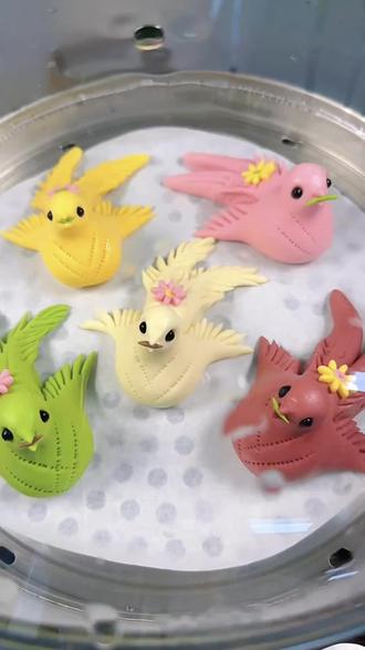 闰月手工老雁面食送父母胶东花饽饽报春小燕子花馍威海馒头礼盒装#新奇特玩具 #自制周边 #一般人不告诉他 #手工针线活 #美食小技巧