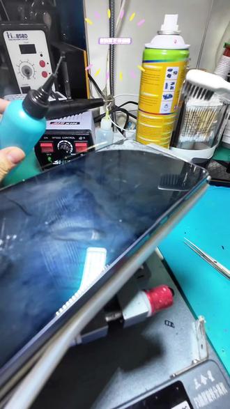 柔性iQOO换外屏#青州 #手机换屏