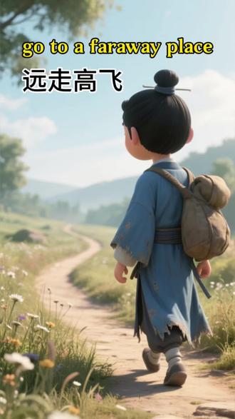 成语“远走高飞”。典故出处出自南朝宋史学家范晔所著的《后汉书·卓茂传》。英文翻译go to a faraway place。该成语字面指向远处走,向高处飞。其寓意是比喻离开原来的地方或环境,到遥远的地方去寻求新的、更好的发展或生活;也常指为摆脱困境或束缚而毅然离去。它包含着离开、追求与新生的意味。#寓言故事#亲子教育#成语故事#涨知识#小故事大道理