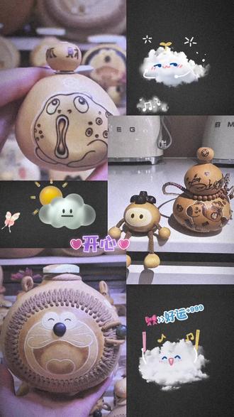 冬天冷了不盘串,可以盘葫芦呀