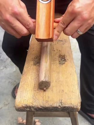 木工半圆刨 #手工 #木工刨子 #实用工具