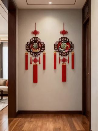 #搬家喜庆装饰品 #福到我家 #家居好物 #五福临门 #挂件