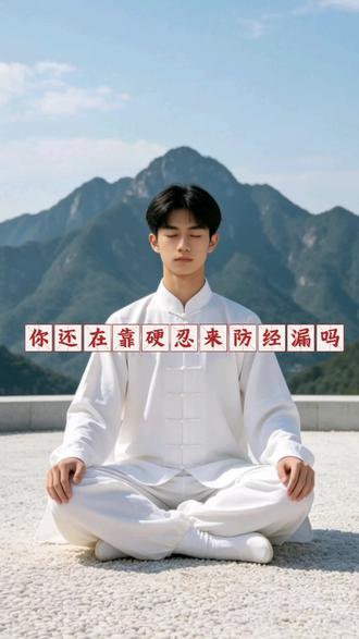 防精漏不能靠忍#道家养生