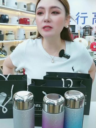 316+覆钛内胆冰花漆300ml保鲜保温保冰男女同款口袋杯保温杯#覆钛内胆保温杯 #口袋杯 #冰花漆保温杯