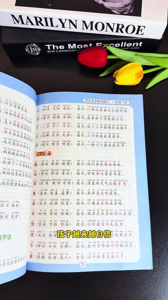 #二年级下册 开始,课后生字词变多变难了,而且还得组词造句,这本生字组词造句本,与课本同步,既能认字,又能预习新学期的生字词,一举两得,快准备起来吧!#生字组词 #同步生字 #寒假预习