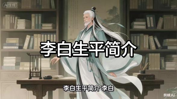 李白生平简介