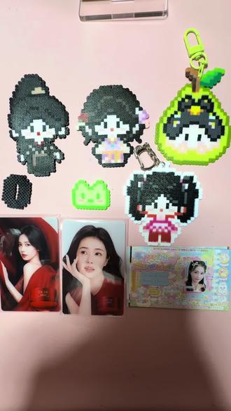 就是说这个拼豆夯爆了#白鹿 #白鹿拼豆 #开箱视频 #oaly白鹿小卡