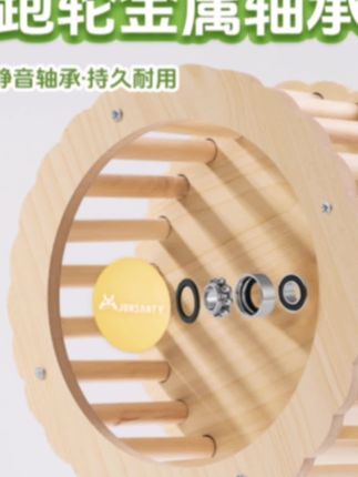鸟宝在笼子呆久就会无聊爱叫,装上这个跑轮无聊跑一跑,解压解闷还能休息 #鹦鹉跑轮#鹦鹉解压玩具#鹦鹉解闷玩具