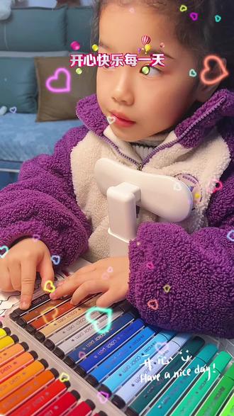 做元旦卡送给妈妈 👩#带孩子日常