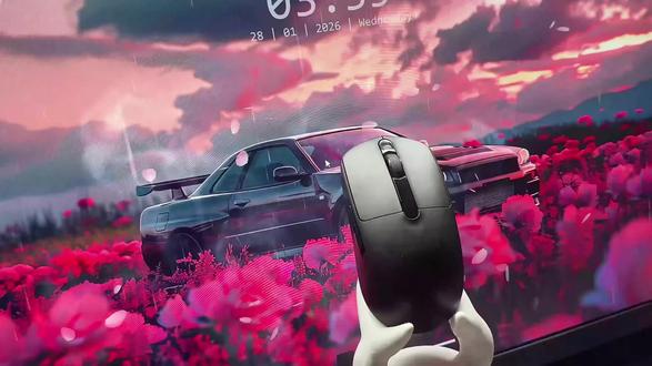 RO」26年王炸新品--中小手电竞鼠标-Akko家的灵动V9Ultra#Akko#Akko灵动V9#三角洲行动#电竞外设#三模鼠标