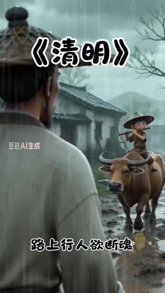 第三十八集|三年级下册|《清明》#小学生必背古诗 #古诗讲解 #国学启蒙 #小学语文