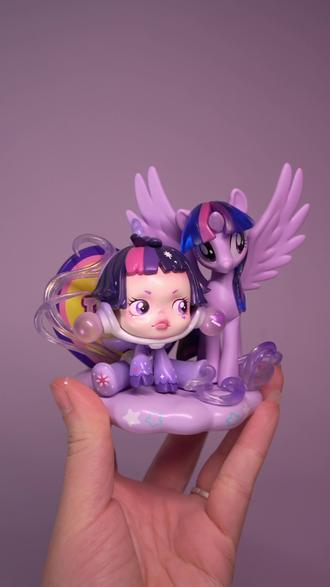 改娃日记|SP•小马宝莉•紫悦
#盲盒 #小马宝莉 #手工 #潮玩 #紫悦