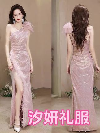 成功的路上再拥挤 能有平庸的路上拥挤么? #穿出高级感的女神范 #打造完美身材 #生日礼服#敬酒服#晚宴礼服裙
