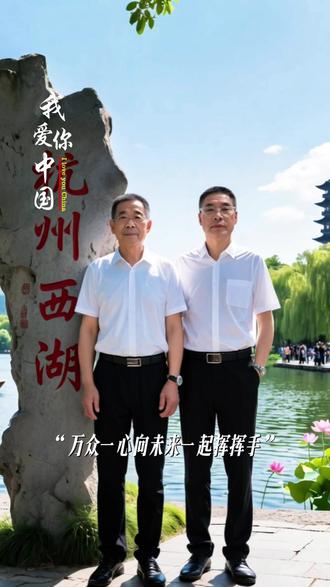 #AI西湖商务写真 #抖音ai创作