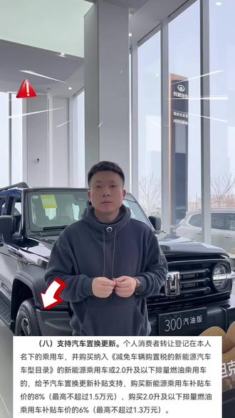 2026年省补解读#坦克300#坦克300燃油版