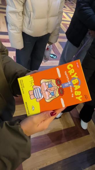 太激动了!!!一上来抽到了最想要的!!#crybaby #哭娃 #恋夏一族 #天天开心