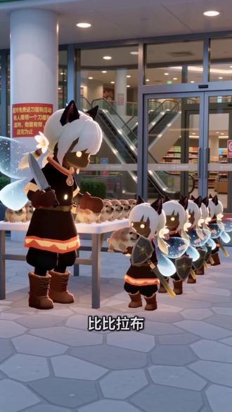 #AI超市刀盾狗派送记 #随变ai随便玩 #光遇